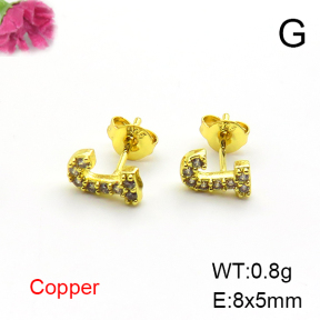 Fashion Copper Earrings  F6E403429aaij-L035