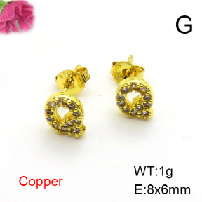 Fashion Copper Earrings  F6E403434aaij-L035