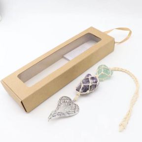 Ornament Accessory Nature Stone  Weight:18g  L:35cm,Package:25x7.5x3cm  F6OA00061bhia-Y008