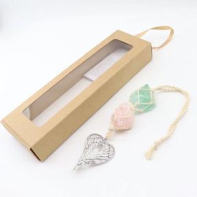 Ornament Accessory Nature Stone  Weight:18g  L:35cm,Package:25x7.5x3cm  F6OA00064bhia-Y008