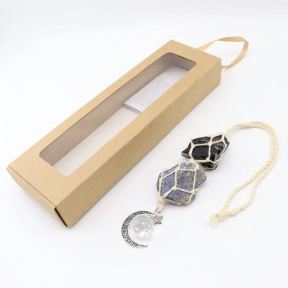 Ornament Accessory Nature Stone  Weight:18g  L:34cm,Package:25x7.5x3cm  F6OA00068bhia-Y008