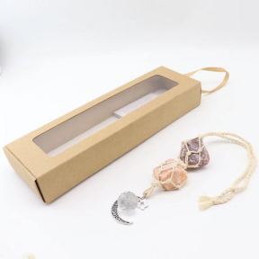 Ornament Accessory Nature Stone  Weight:18g  L:34cm,Package:25x7.5x3cm  F6OA00073bhia-Y008