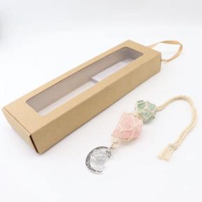 Ornament Accessory Nature Stone  Weight:18g  L:34cm,Package:25x7.5x3cm  F6OA00074bhia-Y008