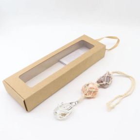 Ornament Accessory Nature Stone  Weight:18g  L:35cm,Package:25x7.5x3cm  F6OA00081bhia-Y008