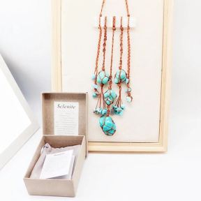 Ornament Accessory Turquoise  Weight:12.5g  L:35cm,Package:13x8.5x4.5cm  F6OA00090vila-Y008