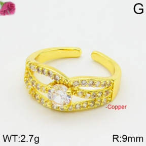 Fashion Copper Ring  F2R400444bbov-J59