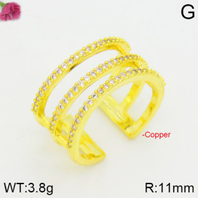 Fashion Copper Ring  F2R400452bbov-J59