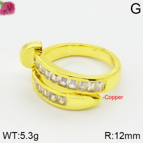 Fashion Copper Ring  F2R400453bbov-J59