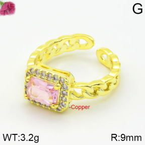 Fashion Copper Ring  F2R400455bbov-J59