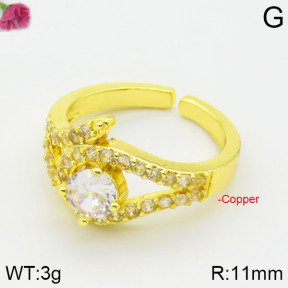 Fashion Copper Ring  F2R400457bbov-J59