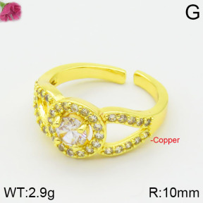 Fashion Copper Ring  F2R400458bbov-J59