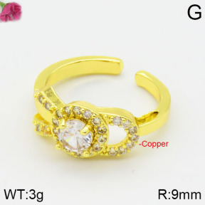 Fashion Copper Ring  F2R400459bbov-J59