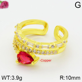 Fashion Copper Ring  F2R400460bbov-J59