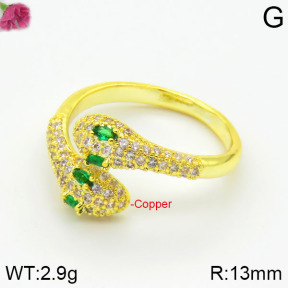 Fashion Copper Ring  F2R400461bbov-J59