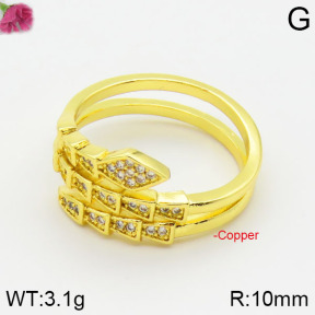 Fashion Copper Ring  F2R400462bbov-J59