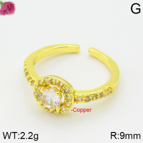 Fashion Copper Ring  F2R400465bbov-J59