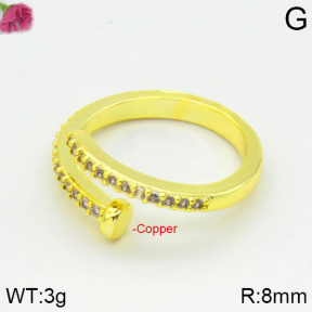 Fashion Copper Ring  F2R400467vbnb-J59
