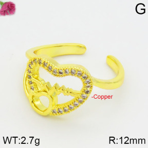 Fashion Copper Ring  F2R400469vbnb-J59