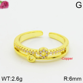 Fashion Copper Ring  F2R400491vbnb-J59