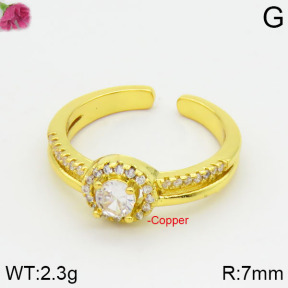 Fashion Copper Ring  F2R400493vbnb-J59