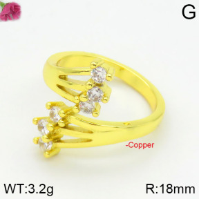 Fashion Copper Ring  F2R400496vbnb-J59