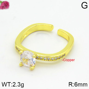 Fashion Copper Ring  F2R400497vbnb-J59