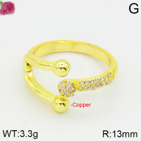 Fashion Copper Ring  F2R400501vbnb-J59