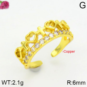 Fashion Copper Ring  F2R400504vbnb-J59