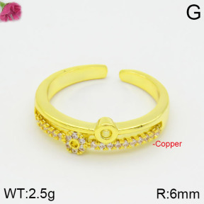 Fashion Copper Ring  F2R400519vbnb-J59