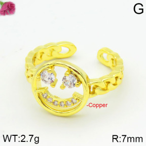 Fashion Copper Ring  F2R400521vbnb-J59
