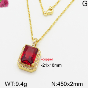Fashion Copper Necklace  F5N400466ahpv-J40