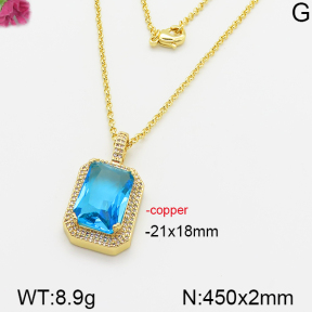 Fashion Copper Necklace  F5N400468ahpv-J40