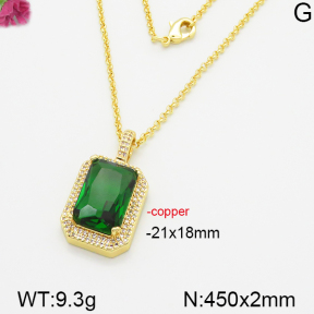Fashion Copper Necklace  F5N400470ahpv-J40