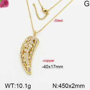 Fashion Copper Necklace  F5N400471aivb-J40