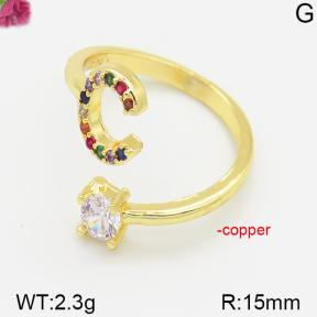 Fashion Copper Ring  F5R400103bbov-J111