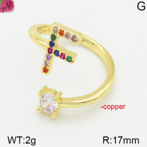 Fashion Copper Ring  F5R400106bbov-J111