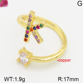 Fashion Copper Ring  F5R400111bbov-J111