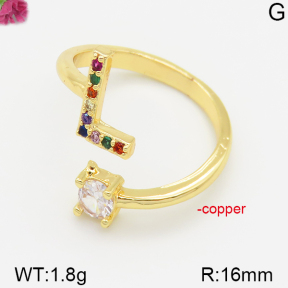 Fashion Copper Ring  F5R400112bbov-J111