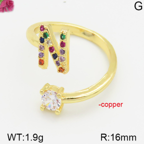 Fashion Copper Ring  F5R400114bbov-J111