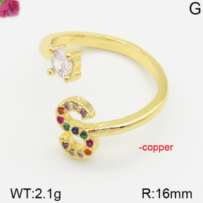 Fashion Copper Ring  F5R400118bbov-J111