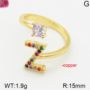 Fashion Copper Ring  F5R400123bbov-J111