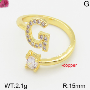 Fashion Copper Ring  F5R400154vbnb-J111