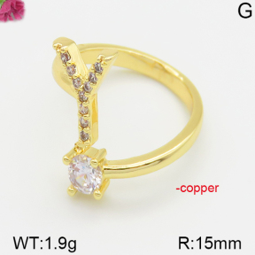 Fashion Copper Ring  F5R400170vbnb-J111