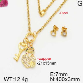 Fashion Copper Sets  F5S001344ahjb-J17