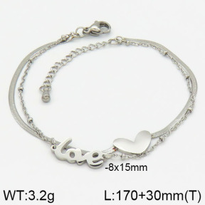 Stainless Steel Bracelet  2B2000831bhia-488