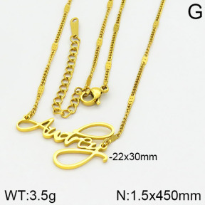 Stainless Steel Necklace  2N2001023vbnb-739