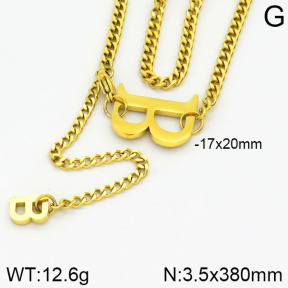 Stainless Steel Necklace  2N2001026abol-739