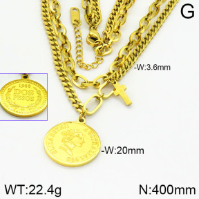 Stainless Steel Necklace  2N2001034abol-739
