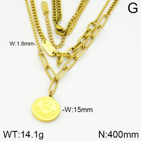 Stainless Steel Necklace  2N2001035vbnl-739