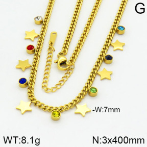 Stainless Steel Necklace  2N4000600vhha-739